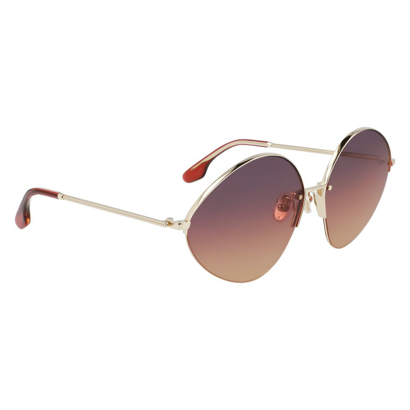 Gold metal sunglasses-null