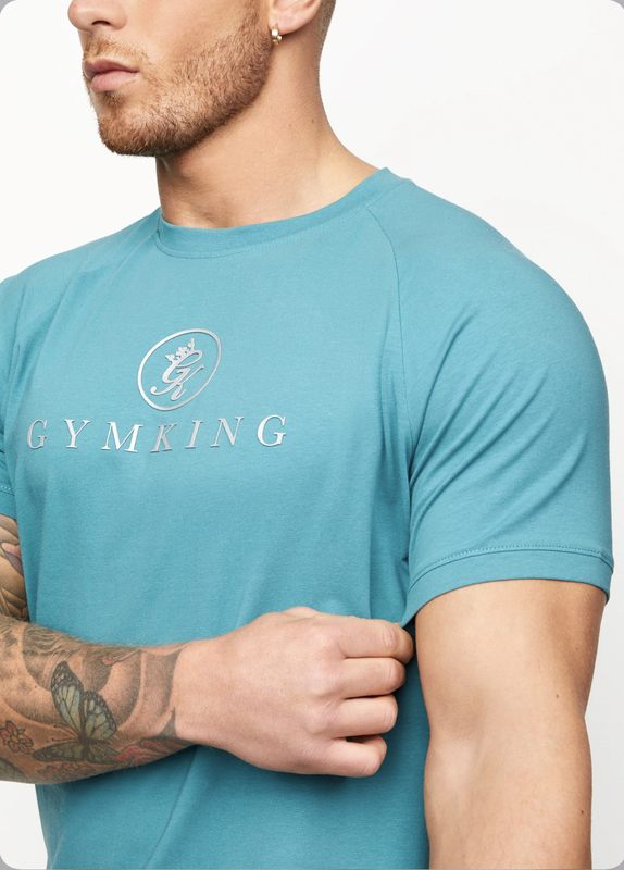 Gym king sport pro logo t-shirt-null