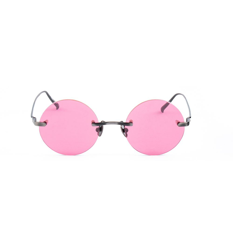 Gray titanium sunglasses-null