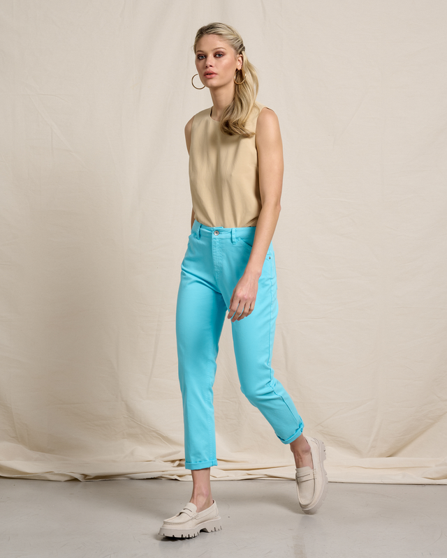 Trouser cotton five pockets image number null