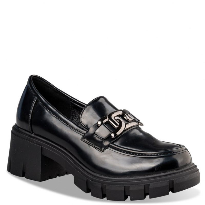 Miss nv chunky loafers , black-null