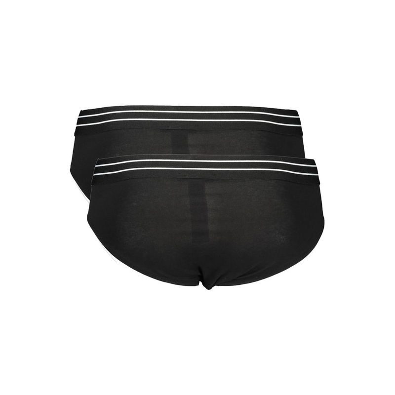 Nero cotton men's underwear slip-null