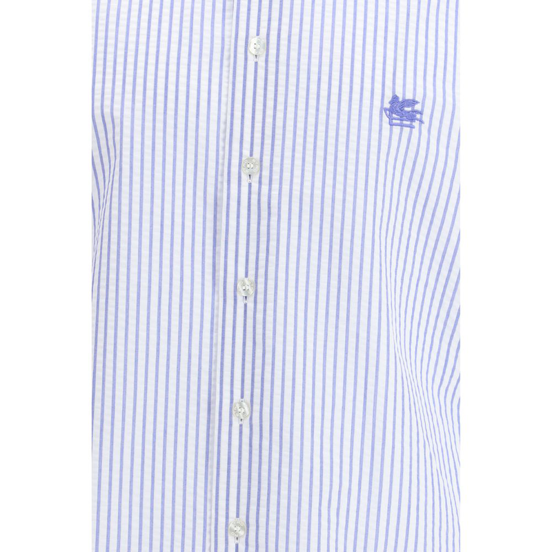 Multicolor cotton dress shirt-null
