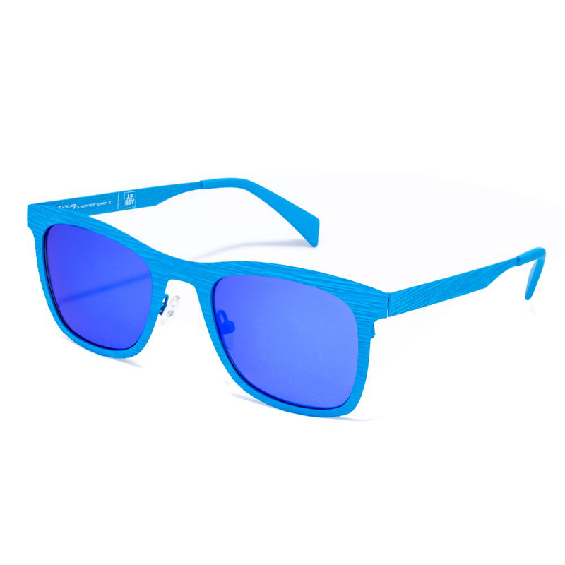 Blue metal sunglasses-null