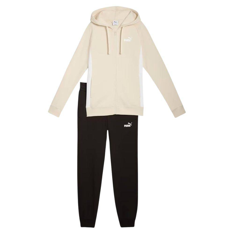 Full-zip hooded sweat suit fleece-null