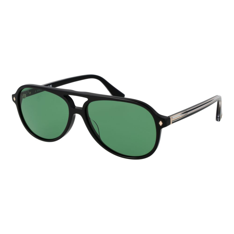 Black acetate sunglasses-null