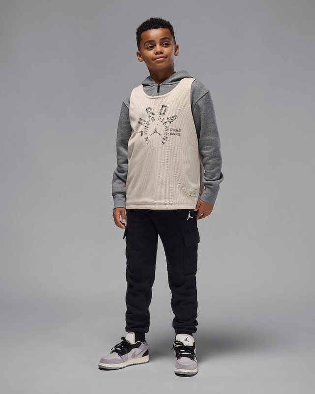 Nike jordan boys my brooklyn ess flc cargo-null