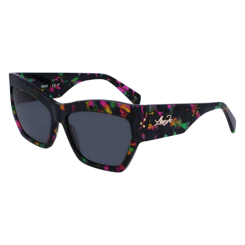 Bicolor acetate sunglasses-null