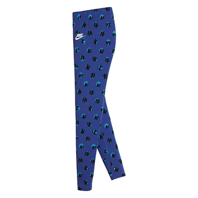 Sportswear girls leg-a-see leggings, Blue, medium