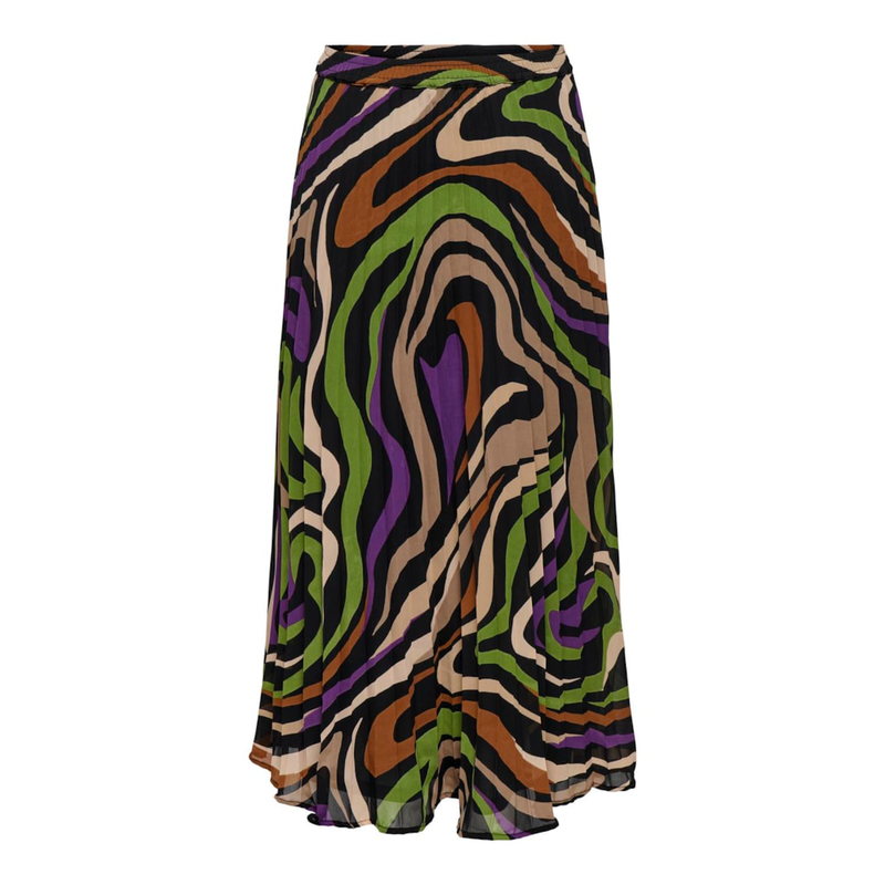 Onlstarplski pliesse skirt print-null