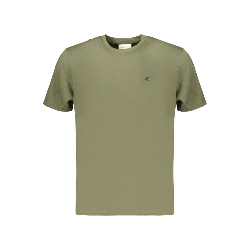 Green cotton men's t-shirt-null