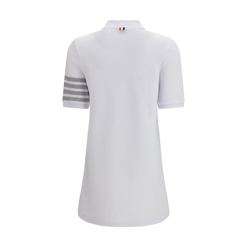 White cotton casual dress-null