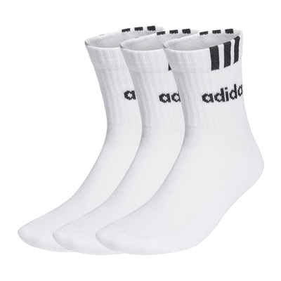 C 3-stripes lin 3p, White / Black, medium