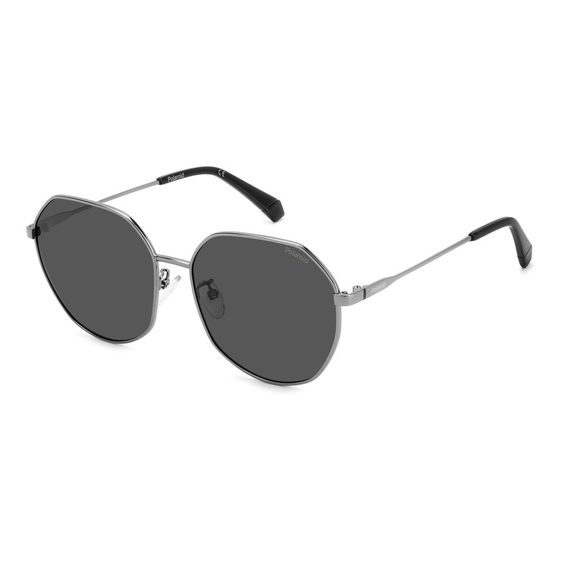 Gray metal sunglasses-null