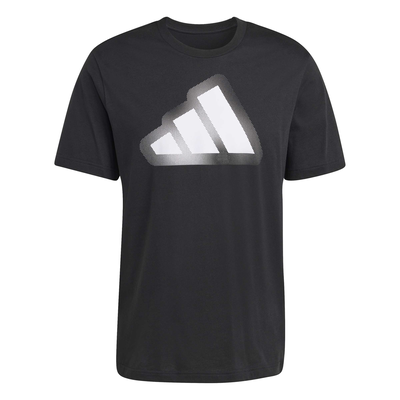 Adidas men's modern essentials graphic t-shirt, Black, medium