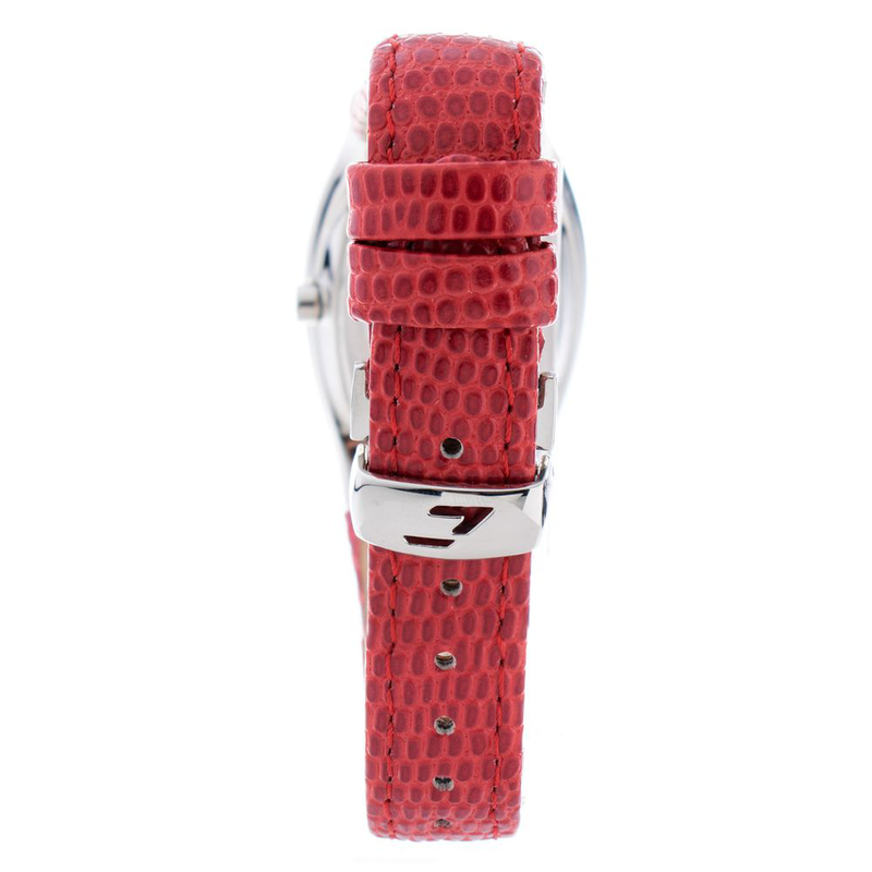 Multicolor leather bracelet watch-null