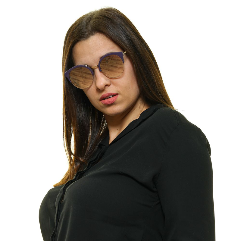 Gold metal & plastic sunglasses-null