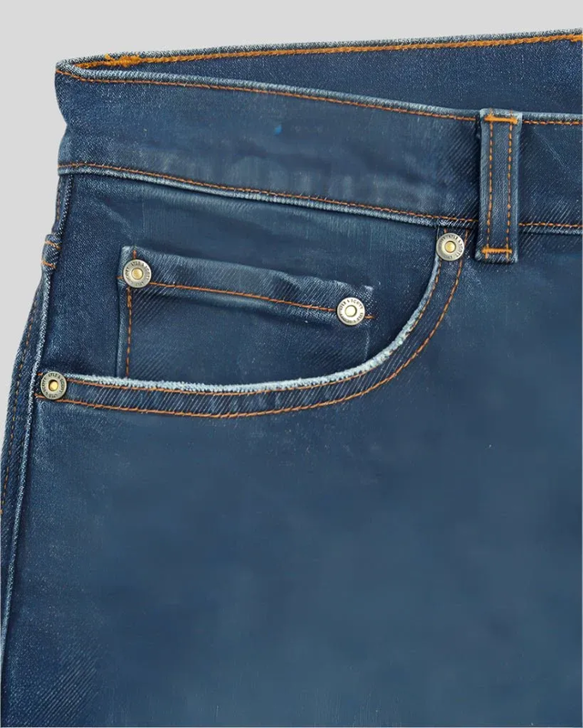 Slim fit denim x142 stone wash blue-null