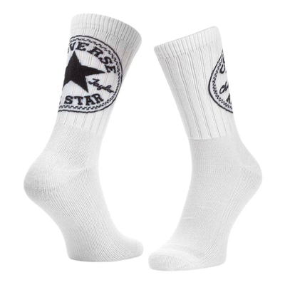 Socks  fashion crew 360 2-pairs socks, White / White, medium