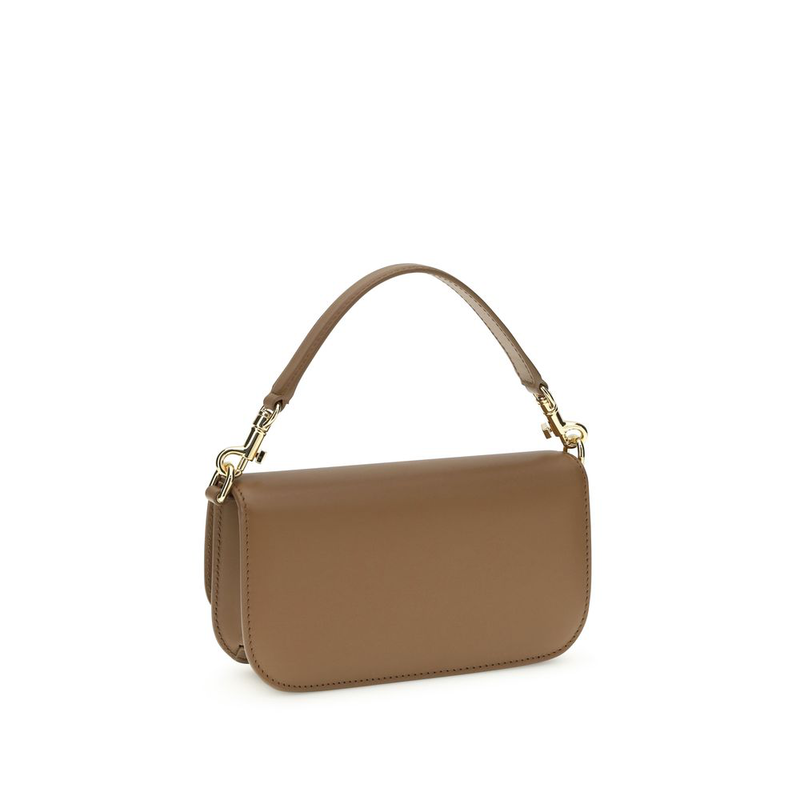Brown calf leather bos taurus handbag-null
