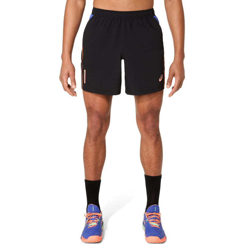 Asics mens padel court 7in short-null