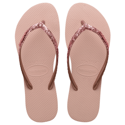 Havaianas slim glitter, Ballet Rose/gold, medium