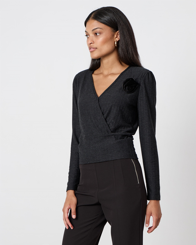 Blouse embossed-null