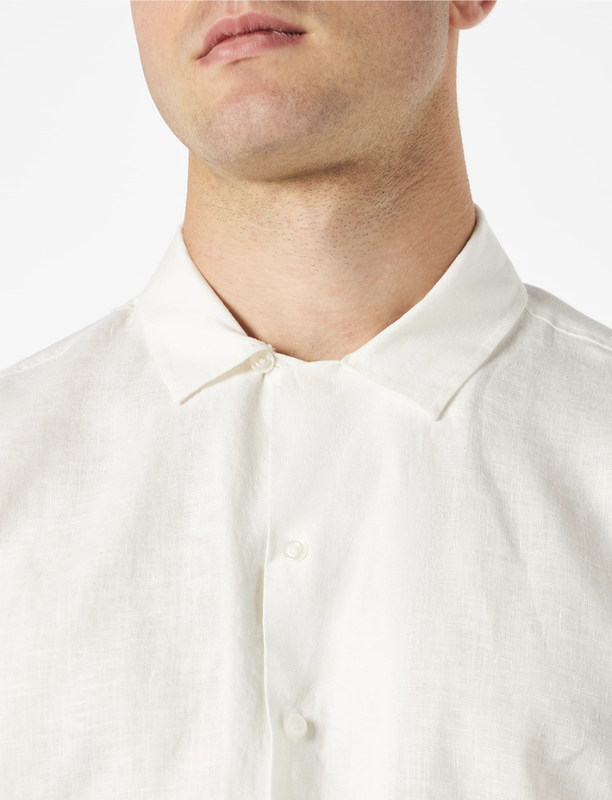 Gianni lupo linen shirt ss resort-null