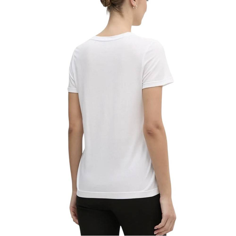 Dkny glitter logo crew neck top-null