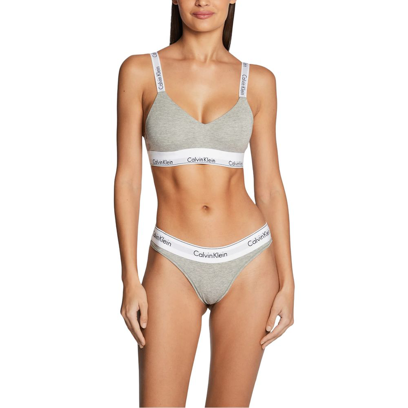 Gray cotton pantie-null