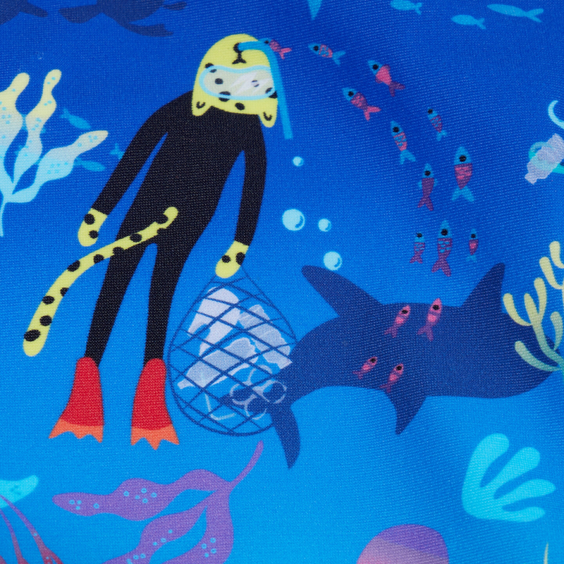 Speedo infant boys learn to swim allover aquashort (80032311-null