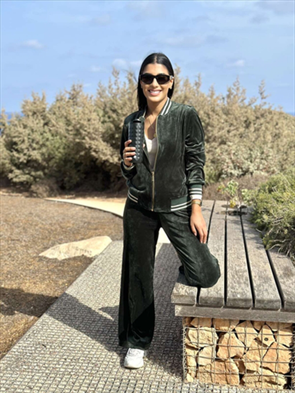 Jacket tracksuit velvet-null