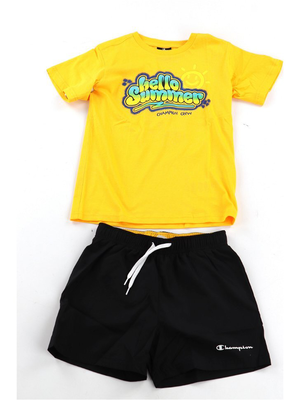 Champion boy set (306792), Yellow, medium