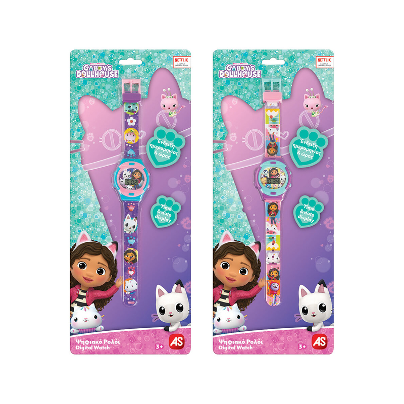 Dreamworks gabby's dollhouse digital watch-null