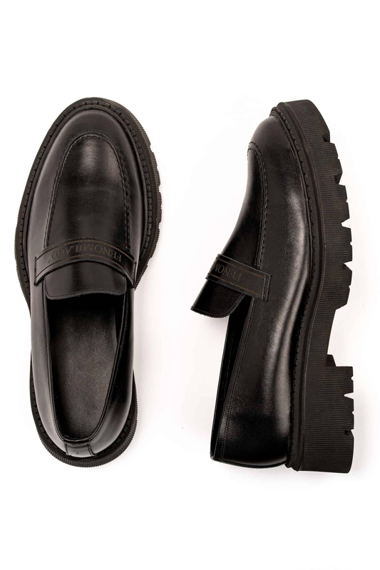 Leather men shoes-null