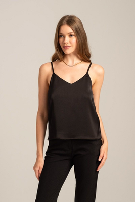 Eleanor top, Black, medium