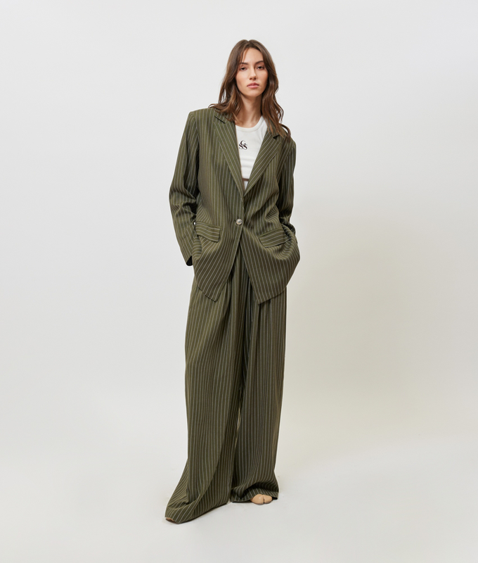 Josefine striped blazer-null