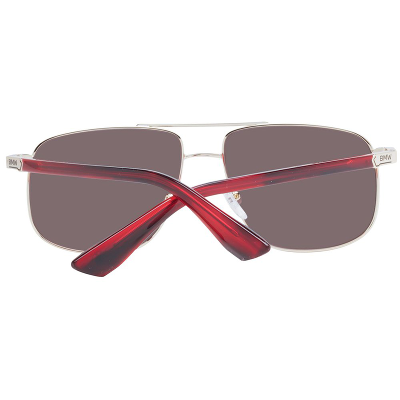 Rose gold metal sunglasses-null
