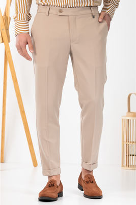 Vittorio pant, Beige, medium