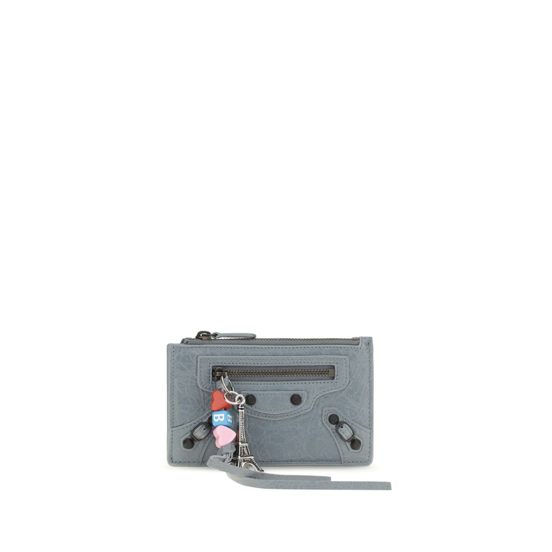 Blue lamb ovis aries aries wallet-null