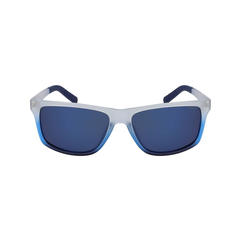 Blue plastic sunglasses-null