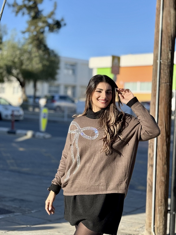 Knitted sweater oversized-null