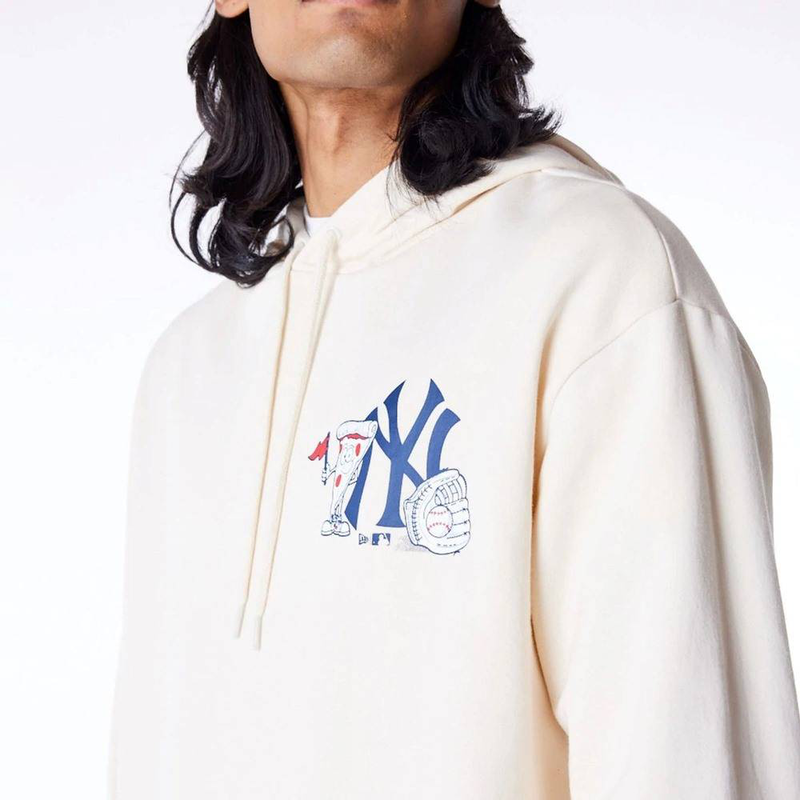 Product image: Mlb food grphc oversize hoodie york yankees-null
