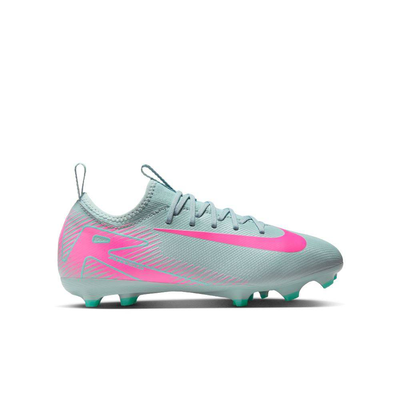 Jr zoom mercurial vapor 16 firm ground, Ocean Cube / Pink Blast, medium