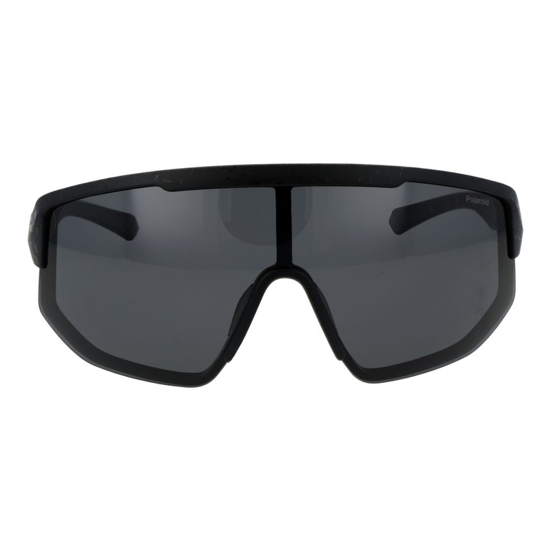 Black polycarbonate sunglasses-null