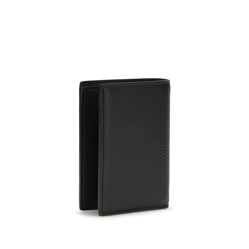 Black calf leather bos taurus wallet-null