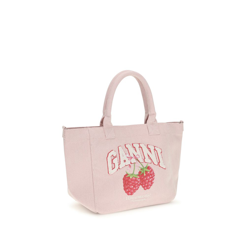 Multicolor recycled polyester shoulder bag-null