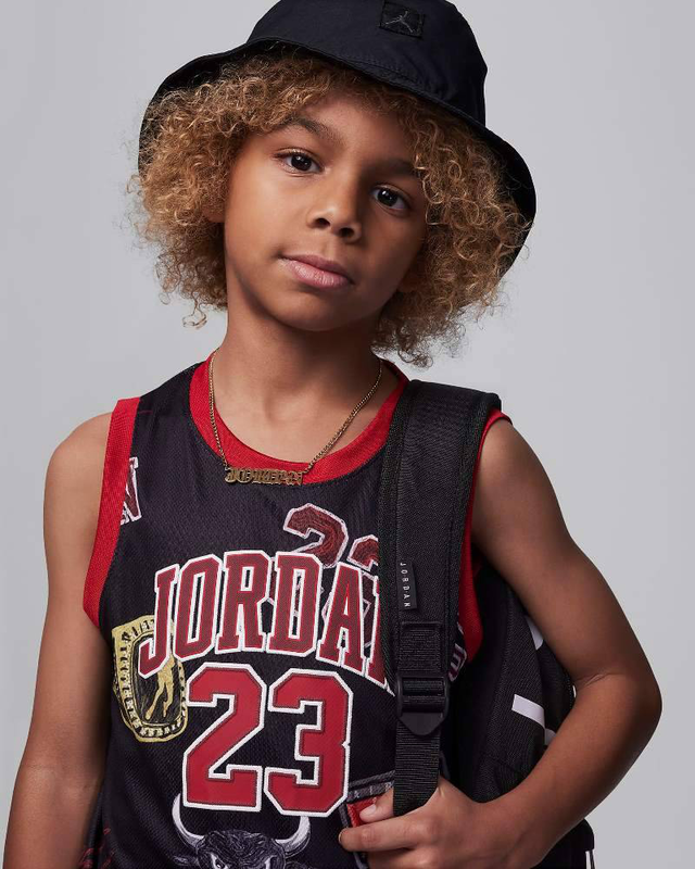 Nike jordan little kids jordan 23 aop jersey set-null