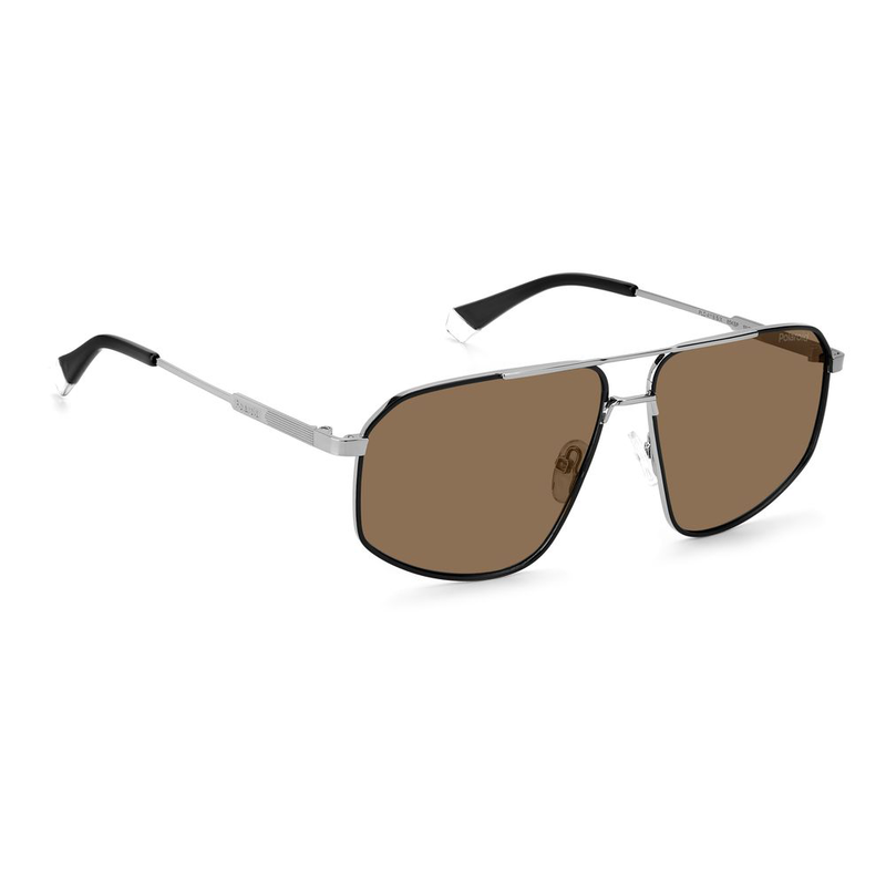 Bicolor stainless steel sunglasses-null
