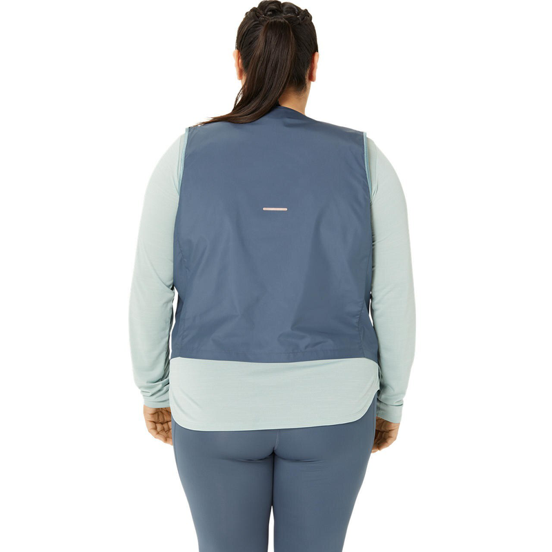 Asics women nagino run padded vest (2012c848-400)-null